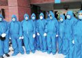 Infections amongst healthcare workers increase by 75pc in a week