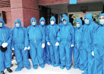 Infections amongst healthcare workers increase by 75pc in a week