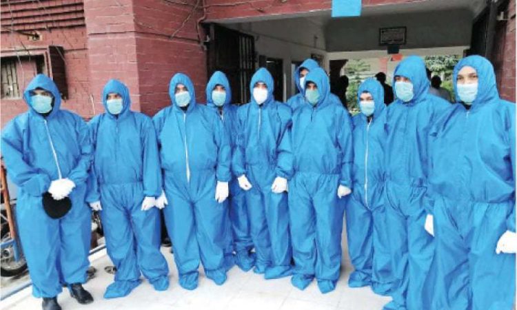Infections amongst healthcare workers increase by 75pc in a week