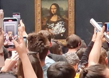 WATCH: Mona Lisa painting smeared in cream in climate protest stunt