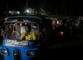Sri Lankan woman rickshaw driver has to queue 12 hours, or more, for fuel