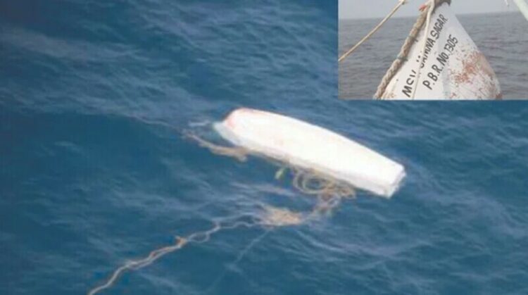 Pakistan Navy rescues 9 crew members of Indian sinking vessel