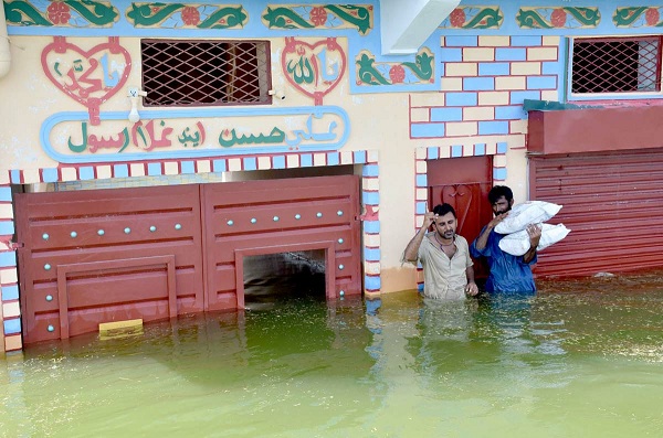 Launch of fund raising campaign  in UAE for  Pak flood victims
