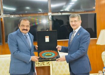 WB Vice President calls on  Ayaz Sadiq