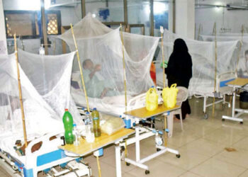Highest number  of dengue fever cases  from Pindi in a day