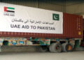 Cargo ship carrying relief goods from UAE reaches Karachi
