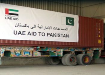 Cargo ship carrying relief goods from UAE reaches Karachi
