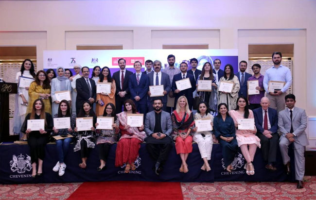 UK announces 75 scholarships for Pakistan