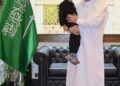 Saudi Ambassador appreciates 4 year old child for donating money to affected people by flood