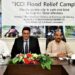 ICCI sets up Flood Relief Camp to collect donations for flood affectees