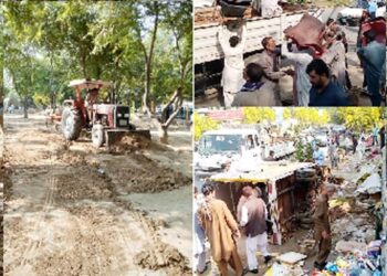 CDA conducted several operations against illegal constructions and encroachments