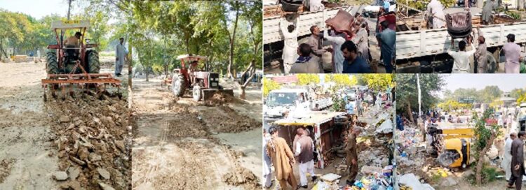 CDA conducted several operations against illegal constructions and encroachments