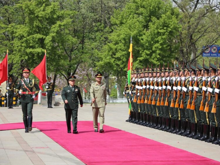 COAS visits PLA HQ, meets Chinese military leadership