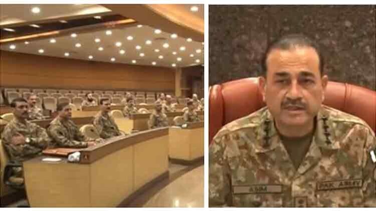 Military’s top brass vows to pursue goals set by NSC to eliminate terrorism