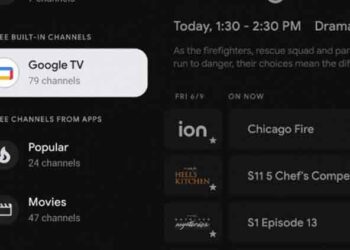 Google TV lets users to browse over 800 free channels
