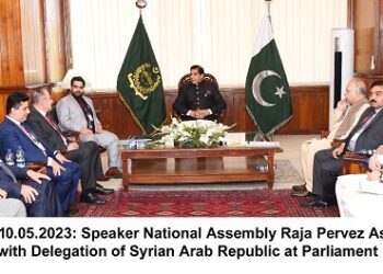 Syria and Tanzanian Parliamentary delegation call on NA Speaker