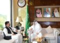 The Ambassador of Saudi Arabia in Pakistan, Mr. Nawaf bin Saeed Al-Maliki, today met the Chairman Senate Mr. Muhammad Sadiq Sanjrani. During the meeting, a pleasant conversation and issues of mutual interest were discussed.