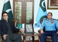 Foreign Minister calls on Air Chief