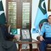 Foreign Minister calls on Air Chief