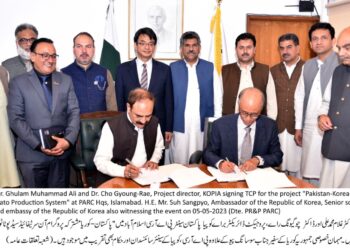 Pakistan can achieve self-sufficiency in potato seed production through aeroponics. Dr. Ghulam Mohammad Ali, Chairman PARC