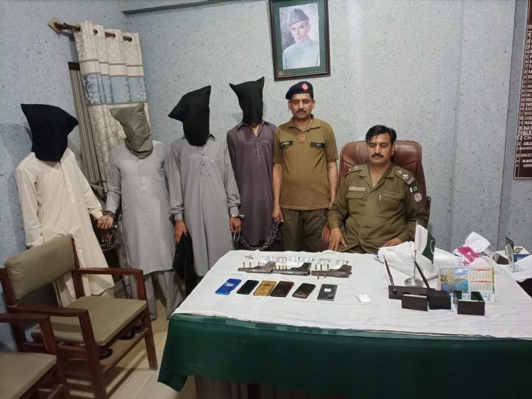 Four-member “Maadi” gang involved in the robberies busted