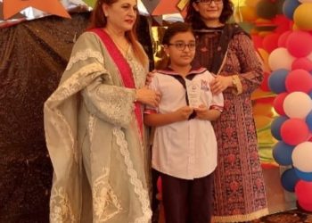 HIGH ACHIEVERS CEREMONY SESSION 2022-2023, Zainab Khan got 2nd position at The Lynx School, I/8-4, Islamabad.