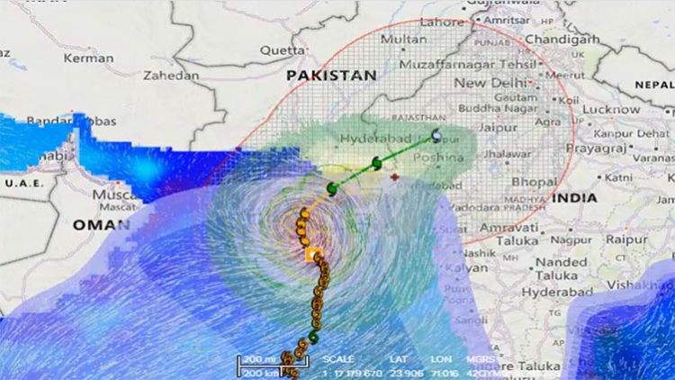 Authorities on their toes as sea turns violent in Sindh areas, triggers downpour