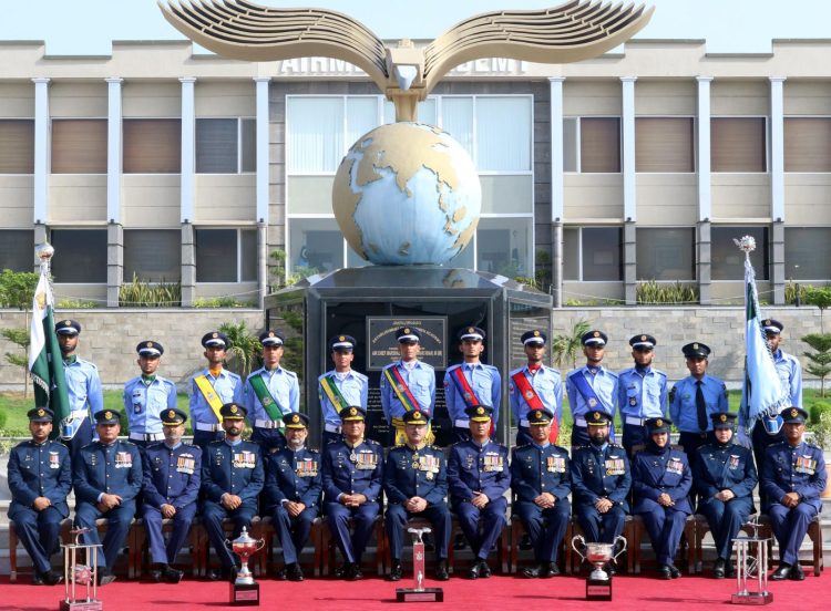 Passing out parade held at PAF Airman Academy Korangi Creek