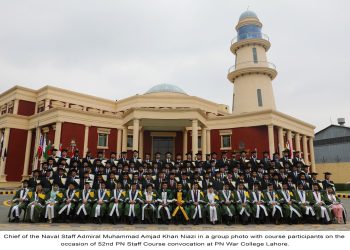 Pakistan Navy War College holds 52nd Convocation