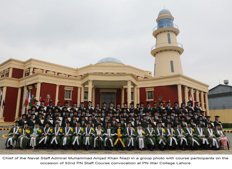 Pakistan Navy War College holds 52nd Convocation