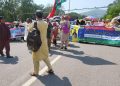 Government employees stage massive protest demanding pay raise in budget