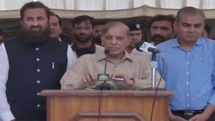 PM Shehbaz lambasts PTI chief for wasting four years in petty politics