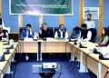 Chairman Special Committee on Affected Employees Mr. Qadir Khan Mandokhail chairing committee meeting