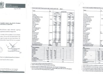 OGRA Reveals Re-Gasified Liquefied Natural Gas (RLNG) Weighted Average Sale Price for August 2023