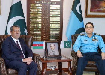 The Ambassador of the Republic of Azerbaijan met with the Chief of Pakistan Air Force