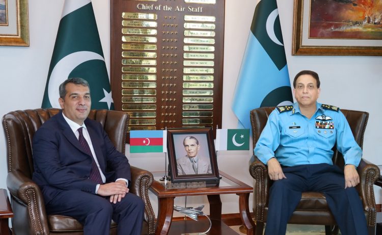 The Ambassador of the Republic of Azerbaijan met with the Chief of Pakistan Air Force