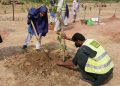 Chairman CDA participated in plantation drive along with school children