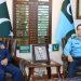 Saudi Chief of General Staff meeting with Pakistan Air Force Chief