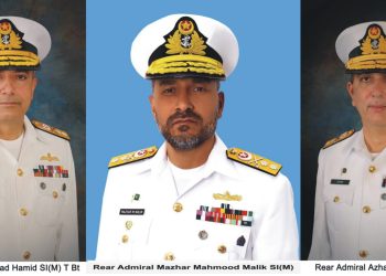 Three Commodores of Pak Navy Promoted To Rear Admirals