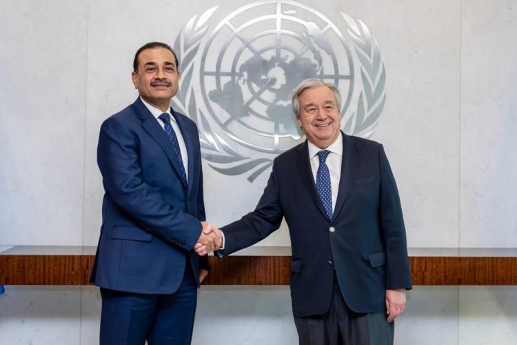 COAS Meets UN Secretary General, Discusses Key Global Issues
