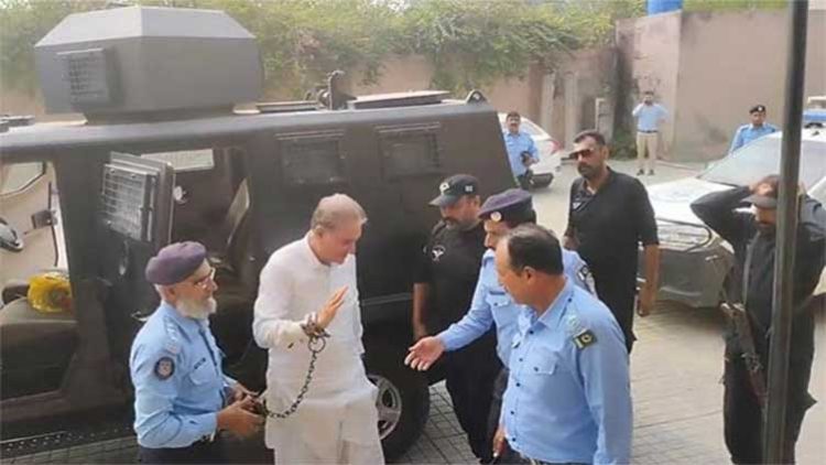 Court reserves ruling on Qureshi’s physical remand in GHQ attack case
