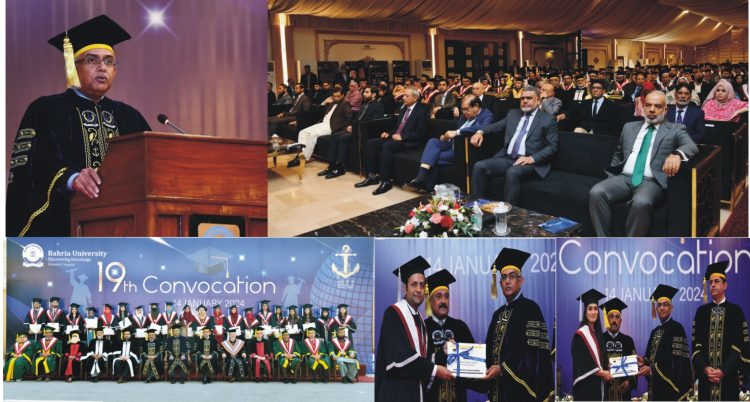 Naval Chief attends 19th convocation of Bahria University