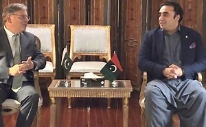 U.S. Ambassador Blome meets Bilawal Bhutto