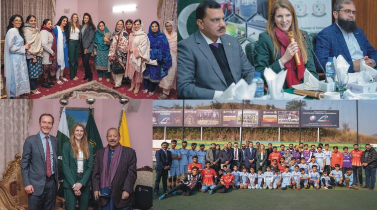 The British High Commissioner commemorates robust people-to-people connections between the UK and Pakistan during a visit to Mirpur.