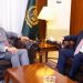 U.S. Ambassador Blome Engages with Caretaker Foreign Minister Jilani