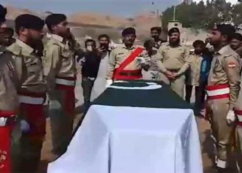 Kech martyrs laid to rest with military honours