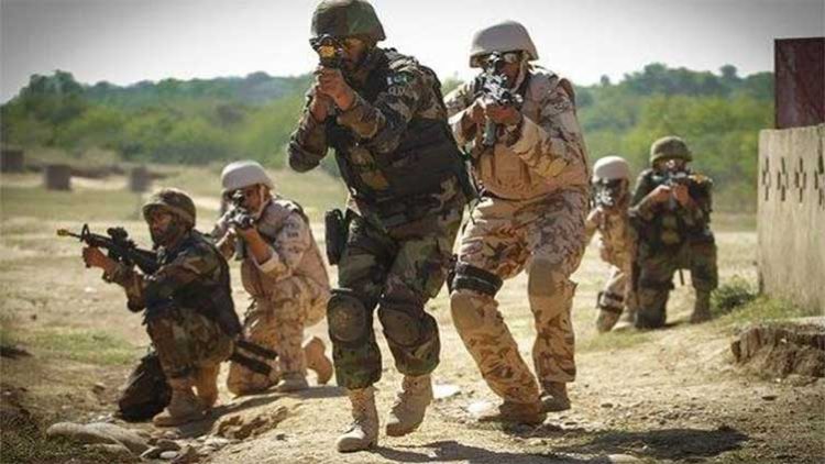 Three terrorists killed in trade of fire on Pak-Afghan border: ISPR