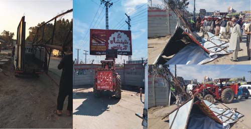 MCI Initiates Crackdown on Illegal Billboards to Enhance City’s Beauty