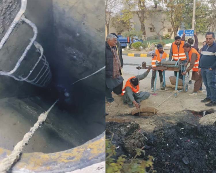 Sanitation Directorate clears decades-old sewerage blockage, saving millions for CDA