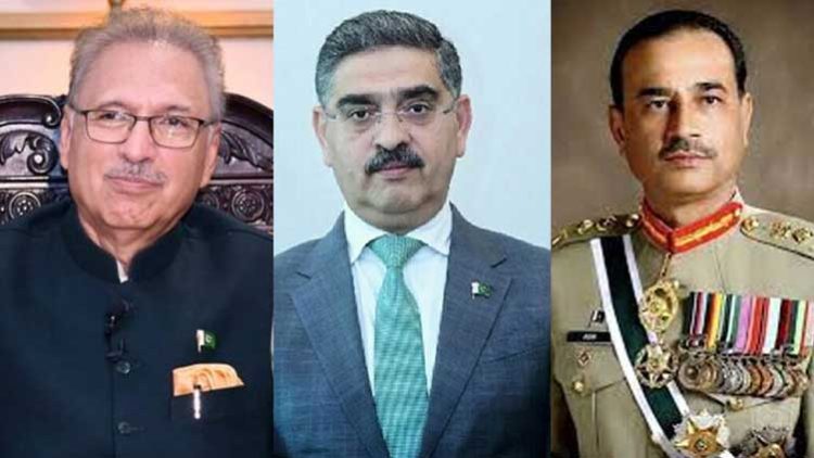 President, PM, services chiefs reaffirm Pakistan’s unwavering support to Kashmiris